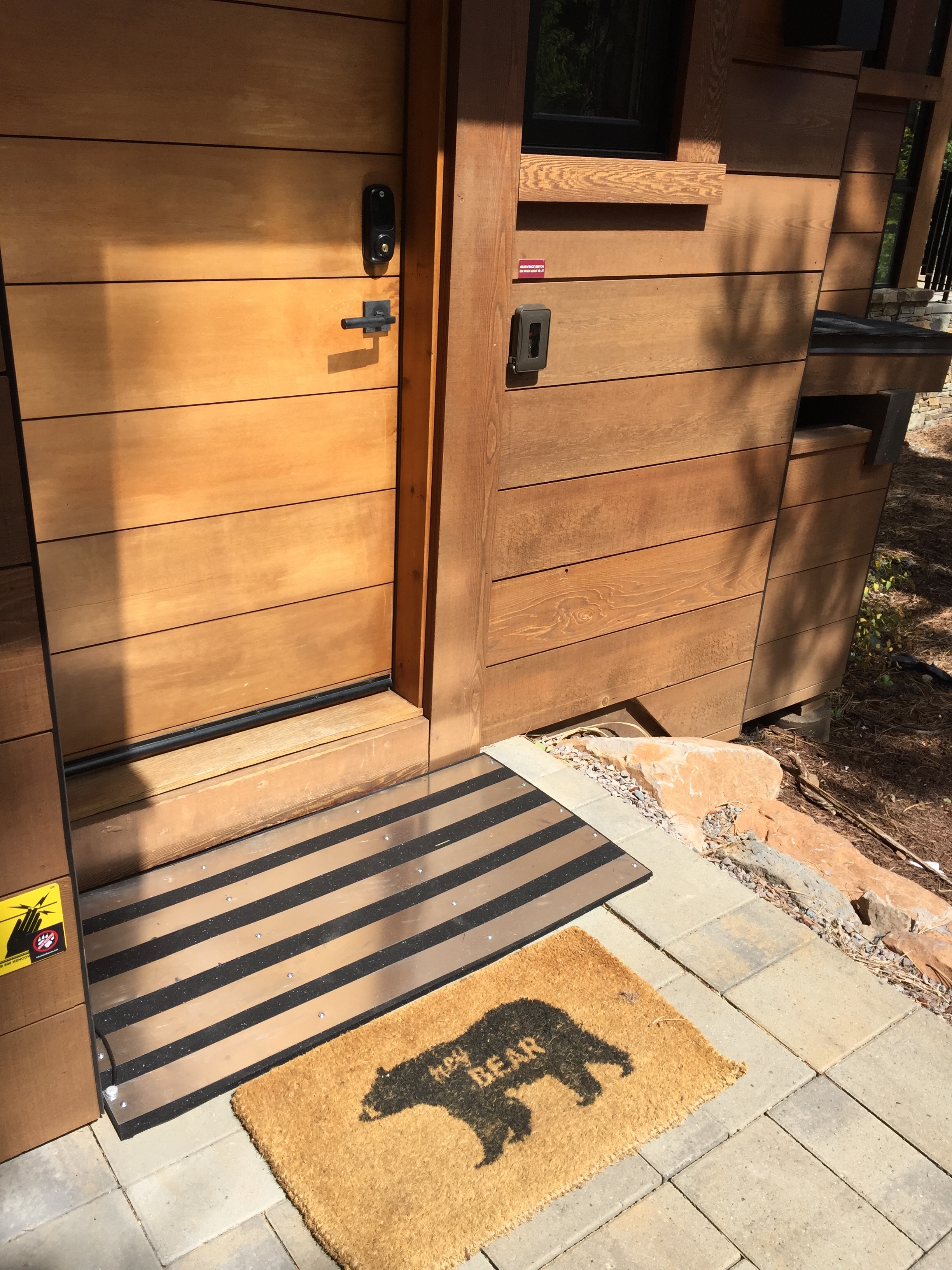 Electric Doormats for Bears Tahoe Bear Busters